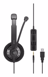 EPOS Sennheiser IMPACT SC 75 USB MS Vadu Austiņas USB-A Melnas