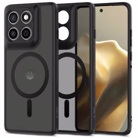 Tech-Protect MagMat MagSafe apvalks Motorola Edge 60 Pro - matēts melns