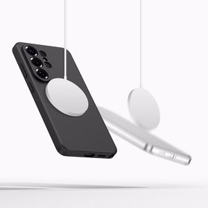 Tech-Protect Silikona MagSafe Maciņš for Samsung Galaxy S26 Ultra - melns