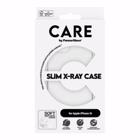 CARE by PanzerGlass plāns X-Ray viedtālruņa apvalks iPhone 15 - caurspīdīgs
