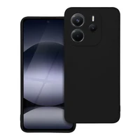 Mīksts viedtālruņa apvalks XIAOMI Redmi Note 14 4G (GLOBAL - 164,84mm x 78,15mm x 8,16mm) melns