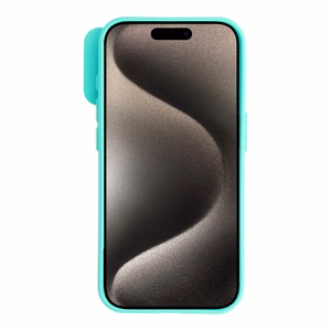 Camshield Soft viedtālruņa apvalks Iphone 15 Pro piparmētru