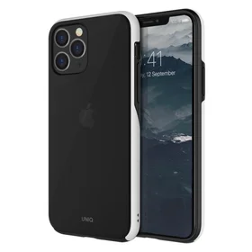 Uniq Vesto Hue viedtālruņa apvalks iPhone 11 Pro - melns un balts