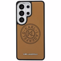 Karl Lagerfeld maciņš Perforated KL MagSafe Samsung Galaxy S26 Ultra brūns