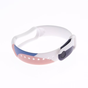 Siksniņa Moro josla Xiaomi Mi Band 3 / 4 silikona siksniņa pulksteņa aproce raksts 10