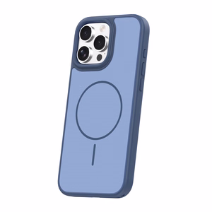 Frame Thin Mag case for iPhone 16 Pro 6,3" dark blue