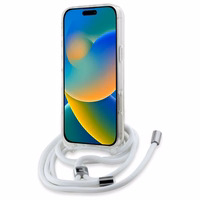 Karl Lagerfeld soma pāri plecam IML Karl galvas MagSafe iPhone 16 Pro viedtālruņa apvalks – caurspīdīgs