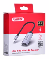 Cable adapter Unitek (V1420A) USB-C - HDMI 2.0 4K 60Hz