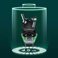 USAMS Austiņas Bluetooth 5.0 TWS JY series spēļu bezvadu melns BHUJY01