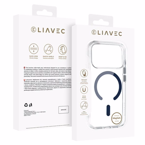 Liavec Pure maciņš priekš Iphone 17 Pro Max zils