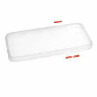 Viedtālruņa apvalks Vennus Color Button Bumper Samsung Galaxy S21 Ultra - caurspīdīgs