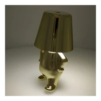 Galda lampa pie gultas GOLD MAN Art Deco stāvošs (versija 1) MLTL