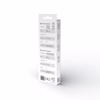 USB kabelis 3 m USB 2.0, USB A - Micro USB Balts SAVIO CL-167