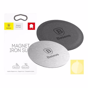 Baseus Iron Suit magnētiskais telefona turētājs komplekts melns