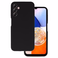 Tel Protect Silikona Premium viedtālruņa apvalks Samsung Galaxy A14 4G/5G Melns
