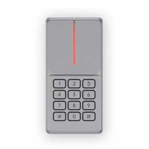 HiSmart sKey 2 autonoms piekļuves kontrolieris ar tastatūru un karšu lasītāju