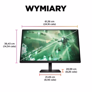 OMEN by HP 27 collu QHD 165Hz spēļu monitors - OMEN 27q