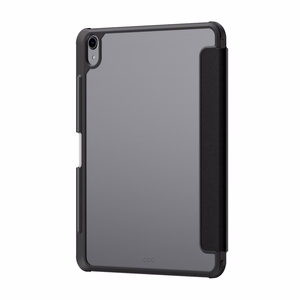 AmazingThing Titan Pro maciņš iPad A16 11" ar 720° rotējamu statīvu un irbuļa turētāju, melns