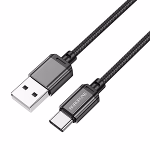 Borofone BX87 USB Cable Black Type-C 100cm