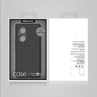 Nillkin Textured viedtālruņa apvalks izturīgs pastiprināts apvalks ar gēla rāmi un neilona aizmuguri Honor 50 Pro melns