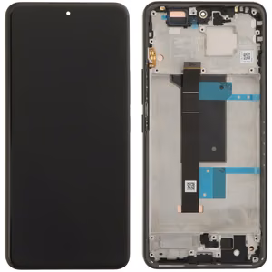 Xiaomi Redmi Note 15 Pro 4G LCD ekrāns ar skārienekrānu ar rāmi Melns oriģināls (servisa iepakojums)
