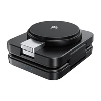 Salokāms 3-in-1 magnētiskais lādētājs Choetech Qi2