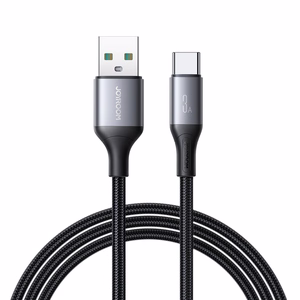 Joyroom S-A28 Flash Series Кабель USB-A - USB-C 3A 1м - чёрный