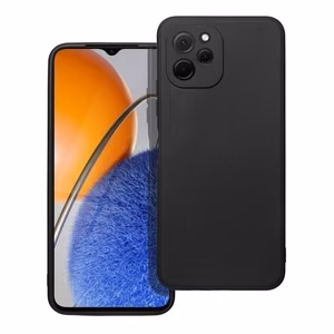 Matētais viedtālruņa apvalks HUAWEI Nova Y61 4G - melns (m)