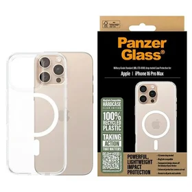 PanzerGlass HardCase iPhone 16 Pro Max 6.9" balts Magnētiskais 1294