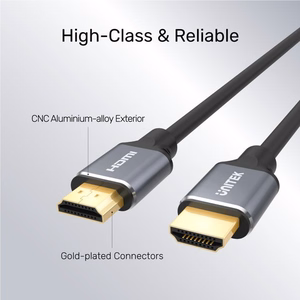 UNITEK C140W HDMI kabelis 5 m HDMI Type A (Standard) Melns