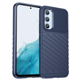 Thunder Case viedtālruņa apvalks Samsung Galaxy A54 5G silikona bruņu apvalks zils