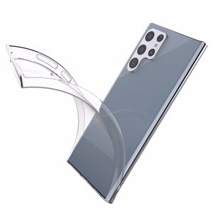 Īpaši caurspīdīgs gēla apvalks 0,5mm Samsung Galaxy S22 Ultra caurspīdīgs