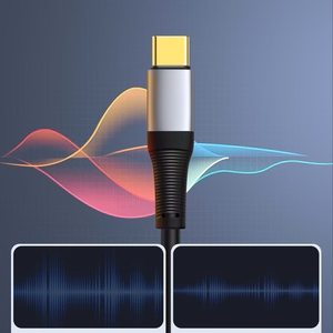 Melns 1 m audio kabelis Orico AXC: USB-C – 3,5 mm jack