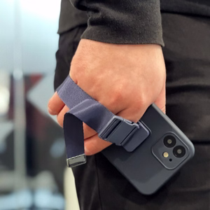 Rope чехол гелевый чехол с цепочкой-ремешком для сумки iPhone 13 Pro розовый