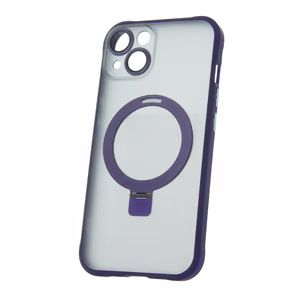 Mag Ring viedtālruņa apvalks iPhone 14 6,1" violets