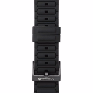 FORCELL F-DESIGN FS11 magnētiskā nerūsējošā tērauda siksniņa SAMSUNG pulkstenim 22 mm melna