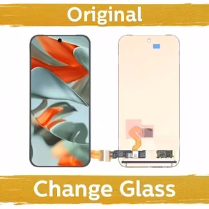 LCD displejs saderīgs ar Google Pixel 9 Pro XL melns (Atjaunots: Ķīna) + AR pirkstu nospiedumu