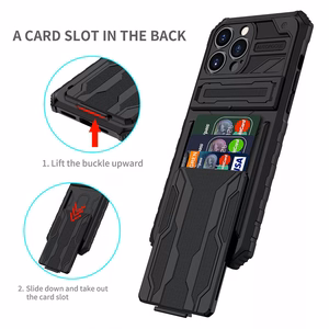 Tel Protect Combo viedtālruņa apvalks Iphone 13 Pro melns