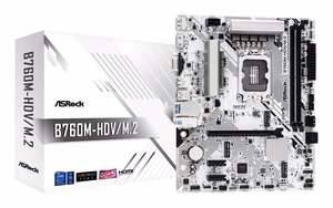Asrock B760M-HDV/M.2 Intel B760 LGA 1700 micro ATX Материнская плата