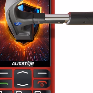 3mk Silky Matt Privacy – privātuma ekrāna aizsargs modelim Aligator A830 Senior