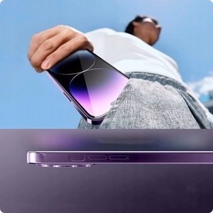 Tech-Protect MagShine Line MagSafe iPhone 14 apvalks - violeta