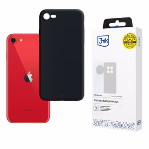 3mk Matēts Maciņš Pro for Apple iPhone SE 2022 - matēts melns