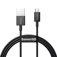 Baseus kabelis Superior USB - microUSB 1,0 m 2,0A melns
