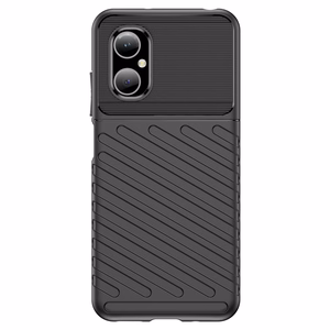 Thunder Case Xiaomi Poco M4 5G силиконовый бронированный чехол чёрный