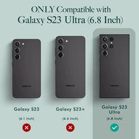 Rifle Paper Clear - maciņš Samsung Galaxy S23 Ultra (Willow)