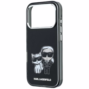KARL LAGERFELD maciņš IPHONE 18 Pro /17 Pro saderīgs ar MagSafe (Bodies Sketch) (krāsa: melna)
