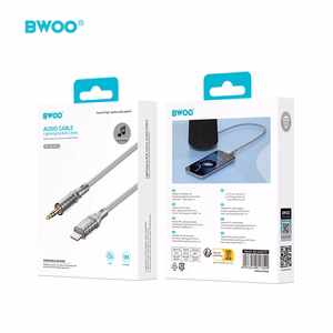 BWOO AUX Kabelis Lightning to 3.5mm Jack audio AUX073