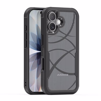 Korpuss Dux Ducis Shld Apple iPhone 17 melns (Rhythm Pattern)