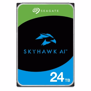 Seagate SkyHawk AI 3.5" 24 TB Serial ATA III cietais disks