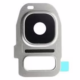 Samsung G930/G935 S7 Edge lens priekš camera ar frame Sudrabs ORG